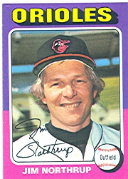 1975 Topps Mini Baseball Cards      641     Jim Northrup
